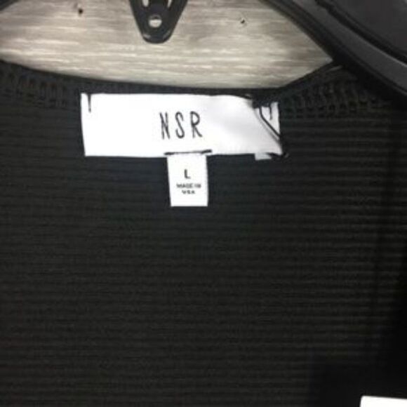 NSR Frieda Ribbed Surplice Top - Picture 7 of 8